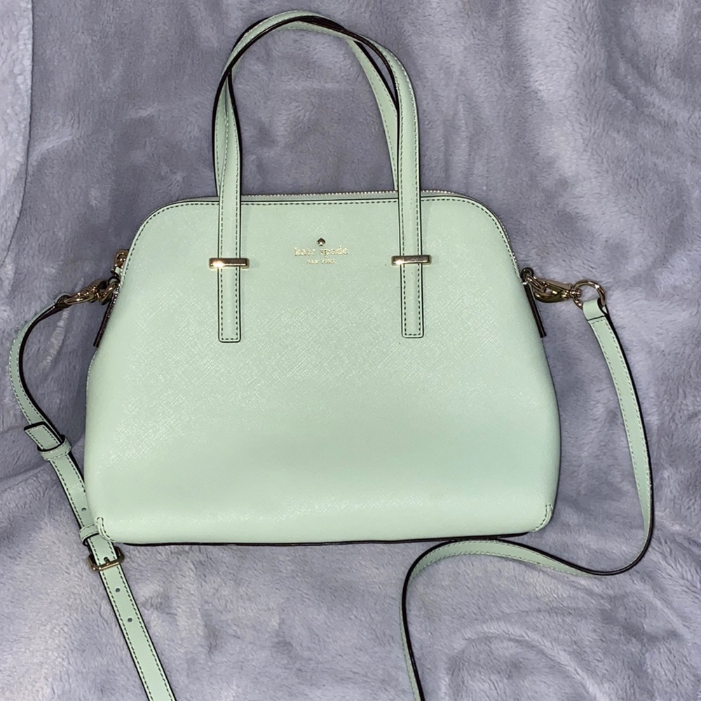 Mint green Kate Spade bag